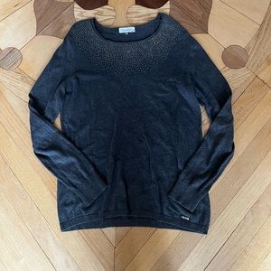Gray Calvin Klein sweater